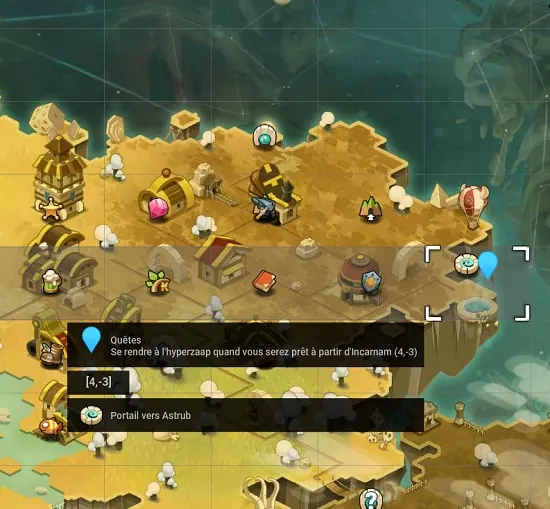 quête Bienvenue en Osatopia dofus