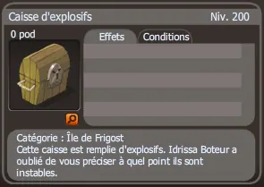 caisse d'explosifs