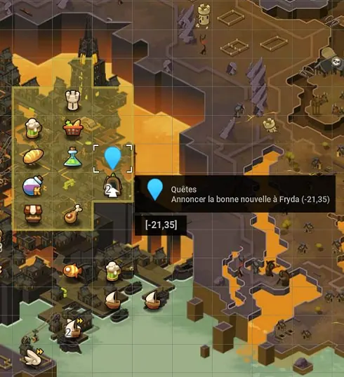 quête Le cauchemar du chemin de l'orme dofus