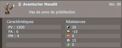 aventurier maudit
