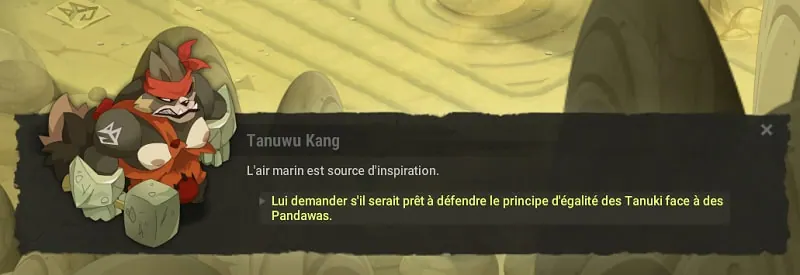 quête L'égalité des sexes dofus