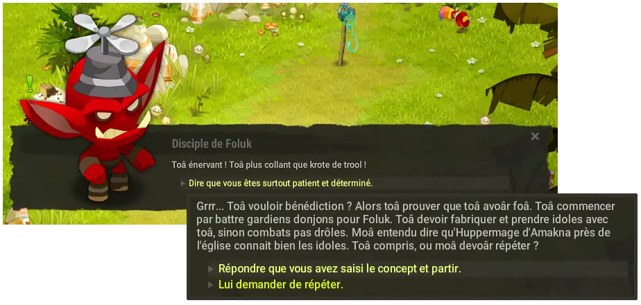 La bénédiction de Foluk