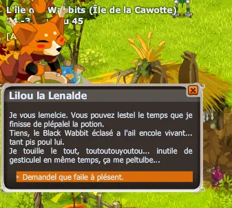 quête Faites l'amour pas la guerre
