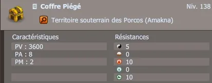 coffre piégé