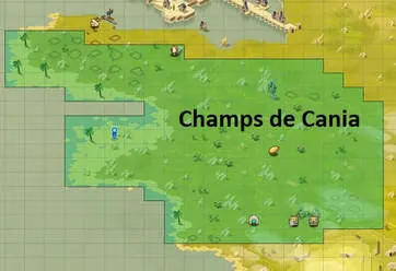 grande peau de larve champêtre