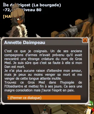 quête A la recherche de Dan Lavy