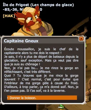 quête Chauffage à moindre frais dofus