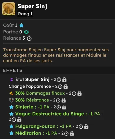 Épreuve de Songe sinjsonj