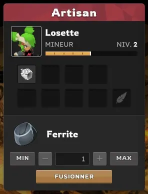 quête La hache et la pioche dofus