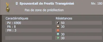 epouvantail de frostiz transgénisé