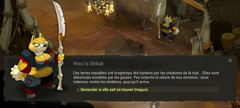quête La voix des morts dofus
