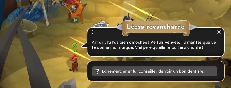 quête Un hôte de marque dofus