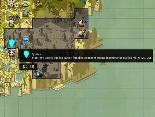 quête L'égalité des sexes dofus