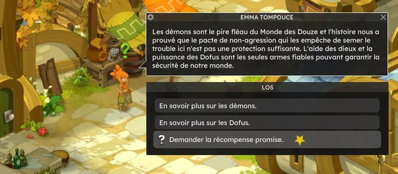quête Le tour est joué dofus