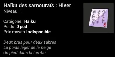 quête Tant de mots et si peu de temps