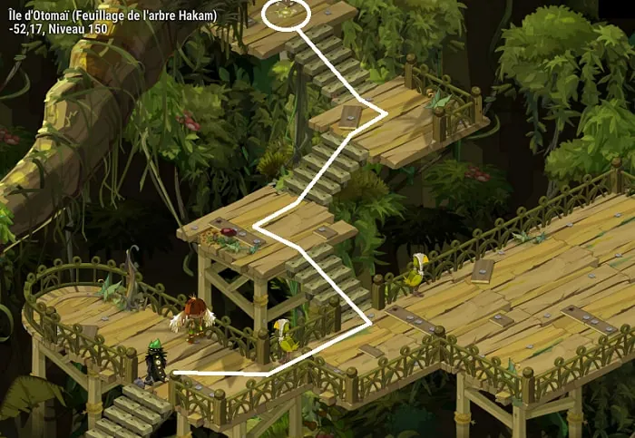 Chemin vers Otomaï dofus