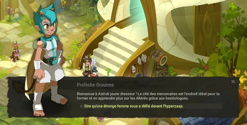 quête Bienvenue en Osatopia dofus