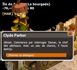 Quête les chasseurs dofus