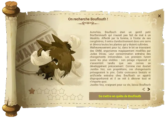 Avis de recherche Bouflouth