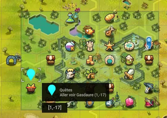 quête La fête de la chocopépite dofus