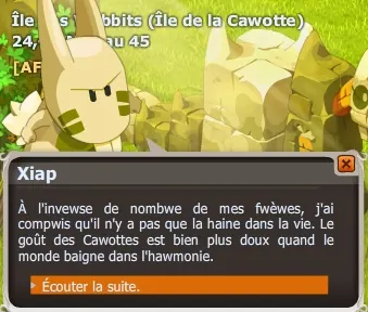 Guewwe et Paix dofus