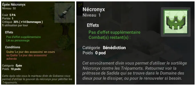 quête Le jour des assassins