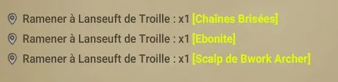 quête Un pendule pour guider ses pas