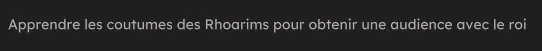 quête Trois coeurs un roi