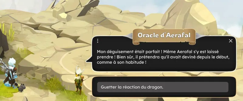 Les Auspices d'Aerafal dofus