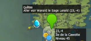 quête Le château du Wa