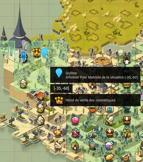 quête Le pacte des profondeurs dofus