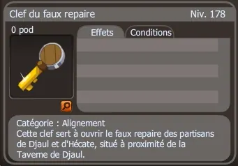 clef du faux repaire