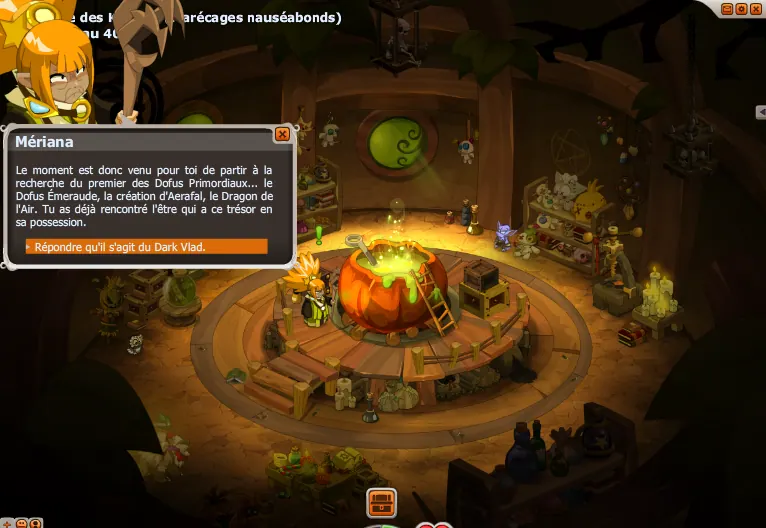 Retourner voir le Dark Vlad, toujours sans mourir dofus