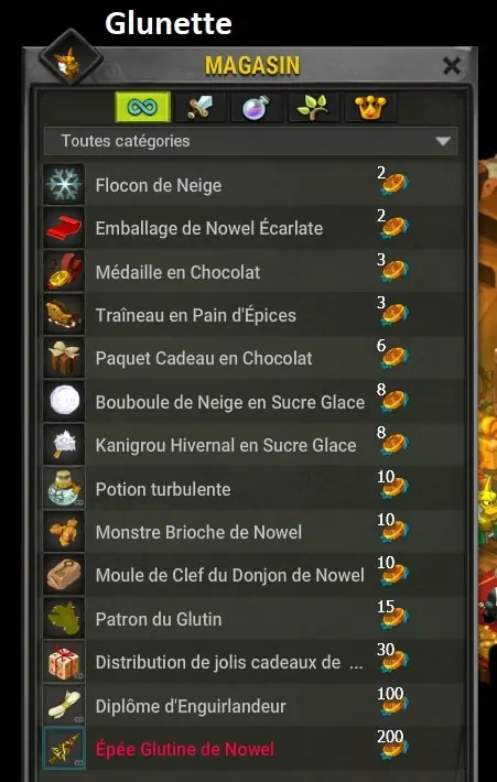Les boutiques de Nowel