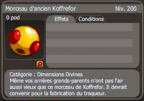 morceau d'ancien koffrefor