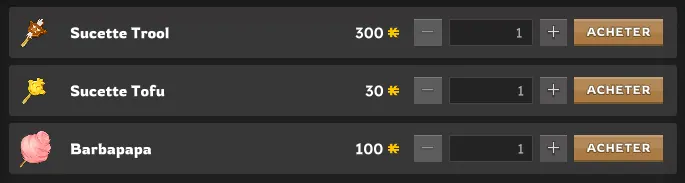 Foire du Trool dofus