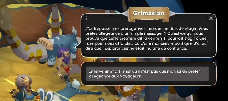 quête Trois coeurs un roi dofus