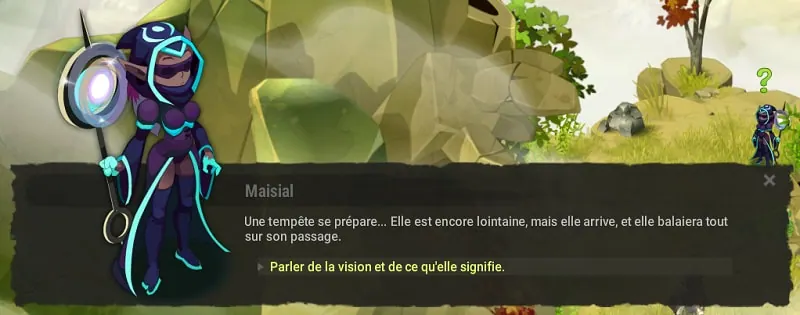 quête Les quatre volontés dofus