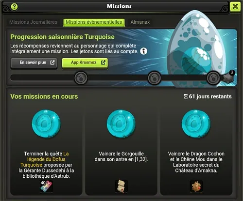 Comment obtenir des jetons Turquoise dofus dofus touch