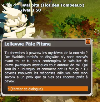 Il y a un os de Wabbit