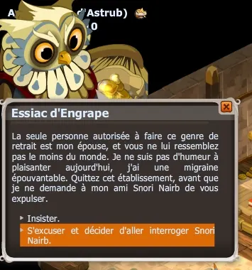 Scène de ménage DOFUS TOUCH