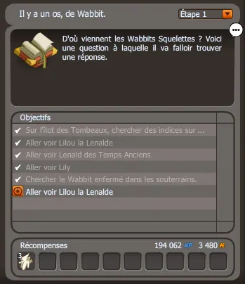 Il y a un os de Wabbit