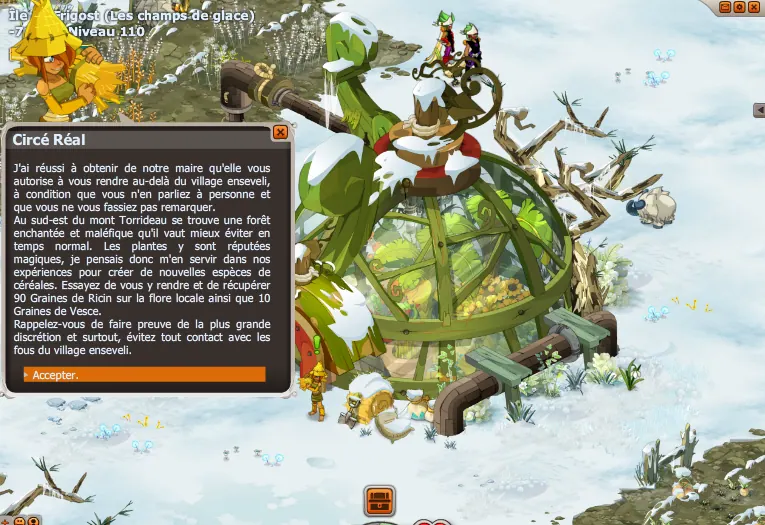 quête Les graines de la discorde