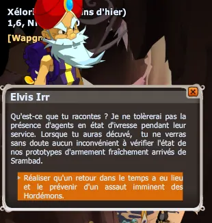 Aujourd'hui à jamais dofus
