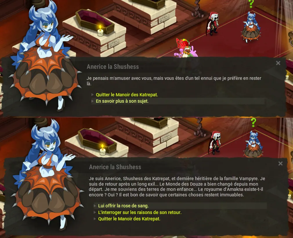entretien avec une vampyre dofus