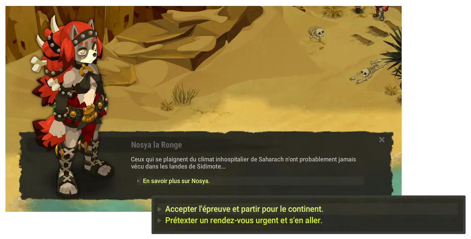 quête Le bout du tunnel dofus