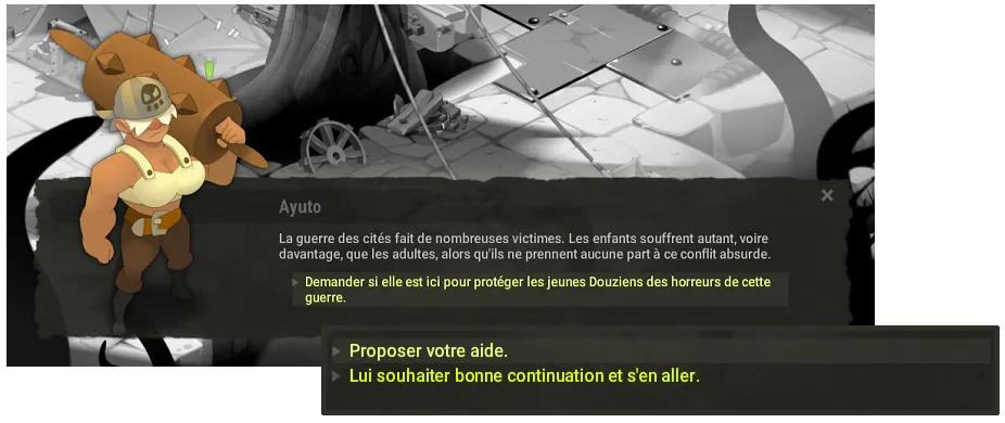 quête Au bout du rouleau
