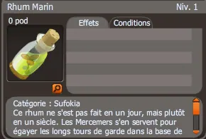 rhum marin dofus