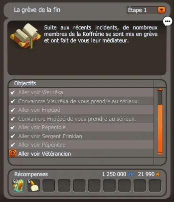 La grève de la fin