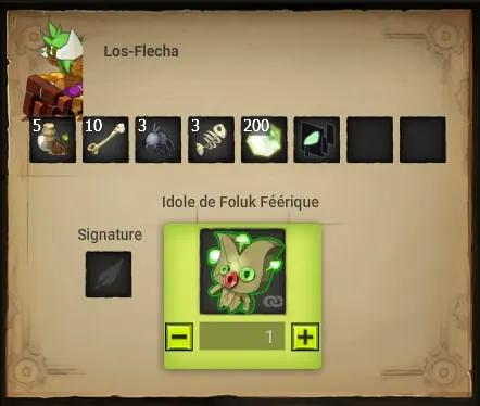 La bénédiction de Foluk idole foluk féérique